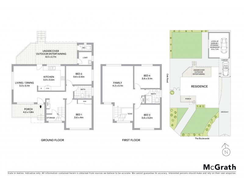 487 The Boulevarde, Kirrawee NSW 2232 Floorplan