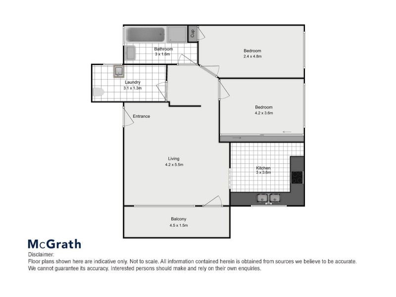6/4-6 Sellwood Street, Brighton-le-sands NSW 2216 Floorplan
