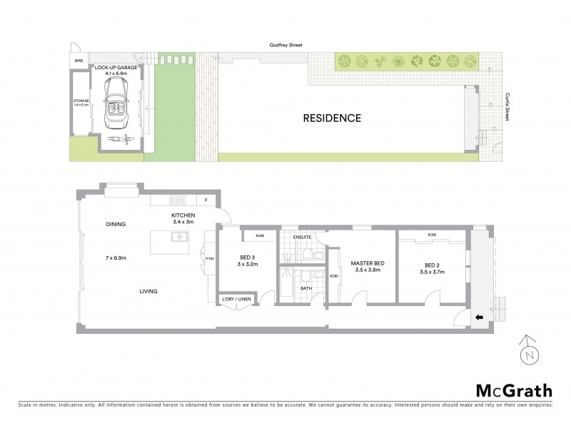 1 Curtis Street, Banksia NSW 2216 Floorplan