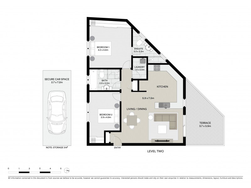 9/2 Parker Street, Rockdale NSW 2216 Floorplan