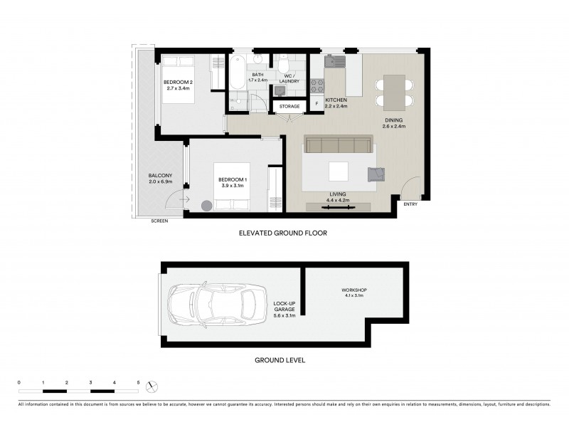 3/27 Queens Road, Brighton-le-sands NSW 2216 Floorplan