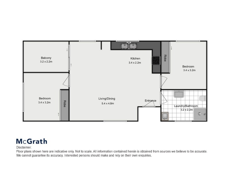 1/100A Victoria Street, Revesby NSW 2212 Floorplan