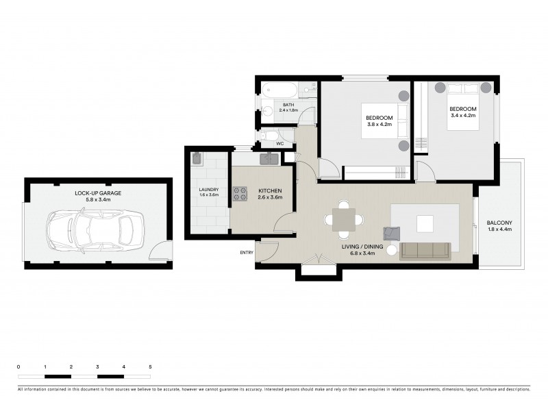 5/15 Bellevue Street, Kogarah NSW 2217 Floorplan