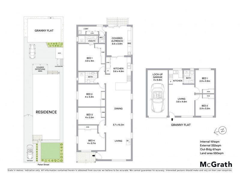 42 Paten Street, Revesby NSW 2212 Floorplan
