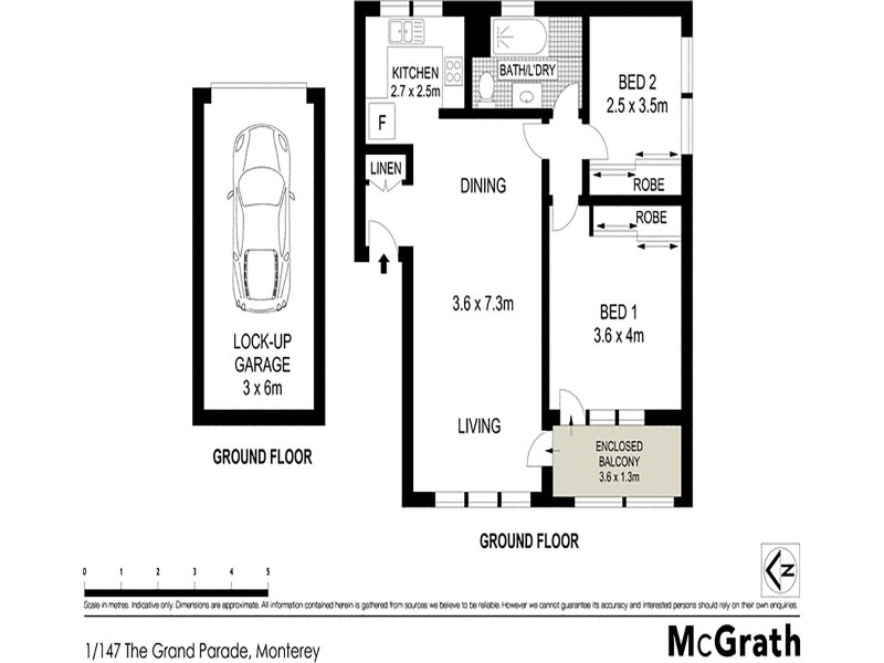 1/147 The Grand Parade, Monterey NSW 2217