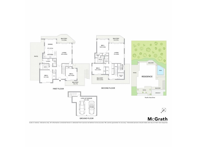 20 Pacific Vista Drive, Byron Bay NSW 2481 Floorplan