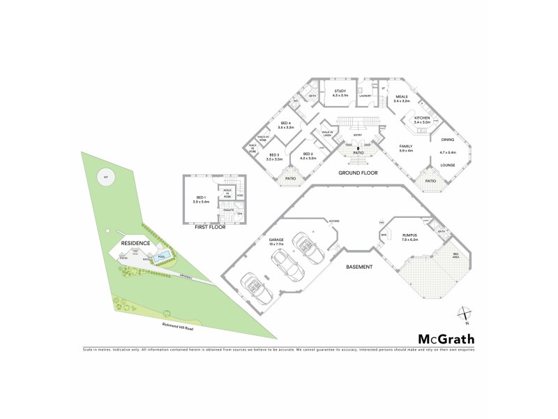 303 Richmond Hill Road, Richmond Hill NSW 2480 Floorplan