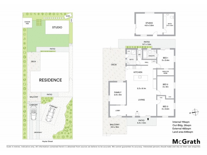 11 Hayter Street, Suffolk Park NSW 2481 Floorplan
