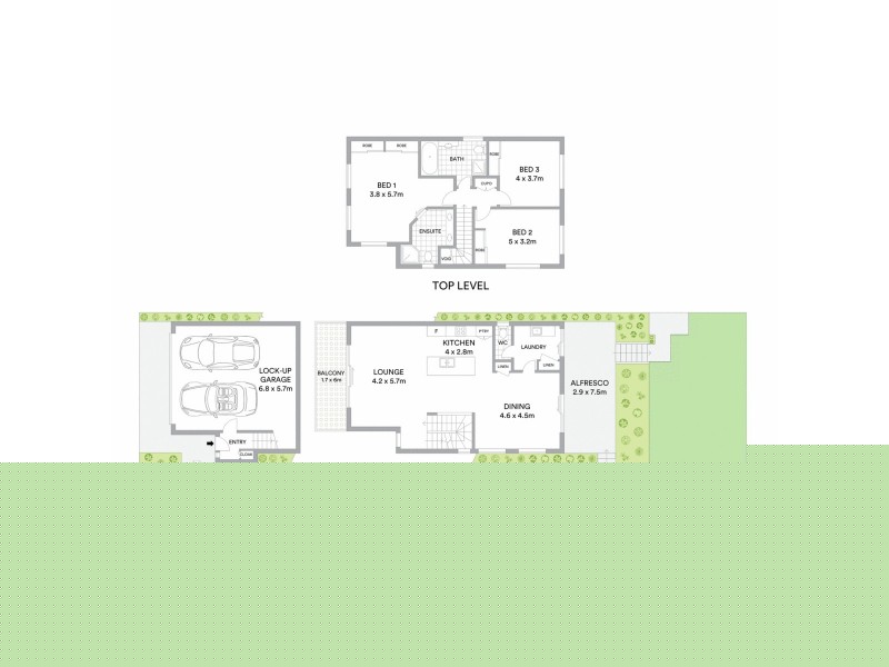 34/12 Hazelwood Close, Suffolk Park NSW 2481 Floorplan