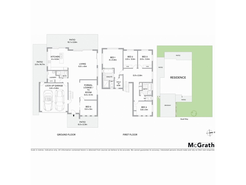 6 Quail Way, Mullumbimby NSW 2482 Floorplan