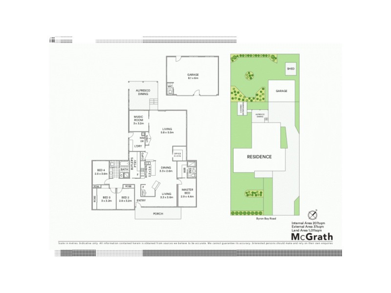 15 Byron Bay Road, Bangalow NSW 2479 Floorplan