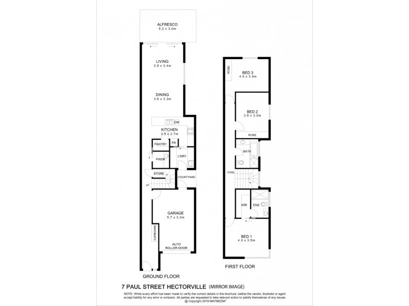 7A Paul Street, Hectorville SA 5073 Floorplan