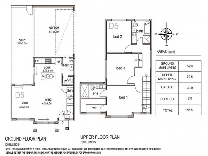 1, 5 & 8/2 La Scala Court, Paradise SA 5075 Floorplan