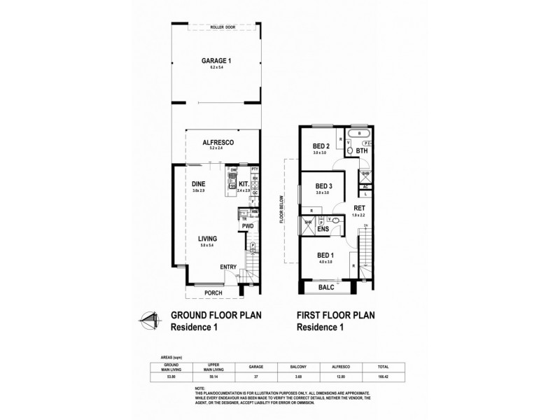 1 & 3/ 3 Ind Street, Paradise SA 5075 Floorplan