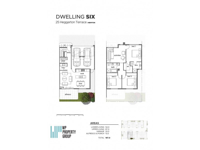 1, 6 & 8/25 Heggaton Terrace, Newton SA 5074 Floorplan