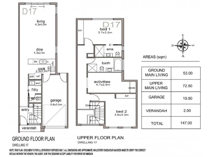 13, 17&18/2 La Scala Court, Paradise SA 5075 Floorplan