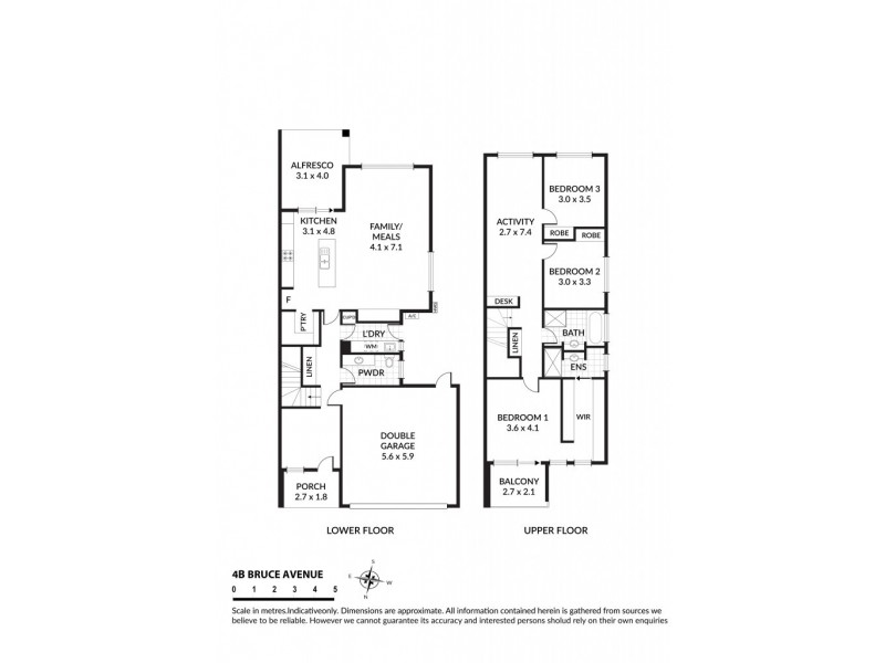 4B Bruce Avenue, Rostrevor SA 5073 Floorplan