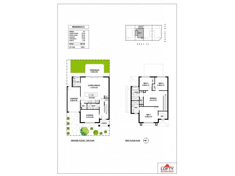 1A, 1B & 1D Davies Avenue, Tranmere SA 5073 Floorplan