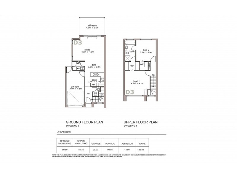 3&5/80 Cresdee Road, Campbelltown SA 5074 Floorplan