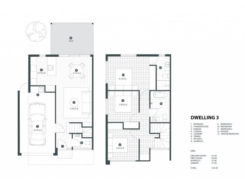 3 & 5/10 Richland Road, Newton SA 5074 Floorplan