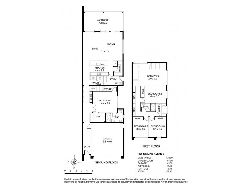 11A Jenkins Avenue, Rostrevor SA 5073 Floorplan