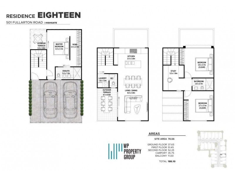 14,18 & 20/501 Fullarton Road, Highgate SA 5063 Floorplan