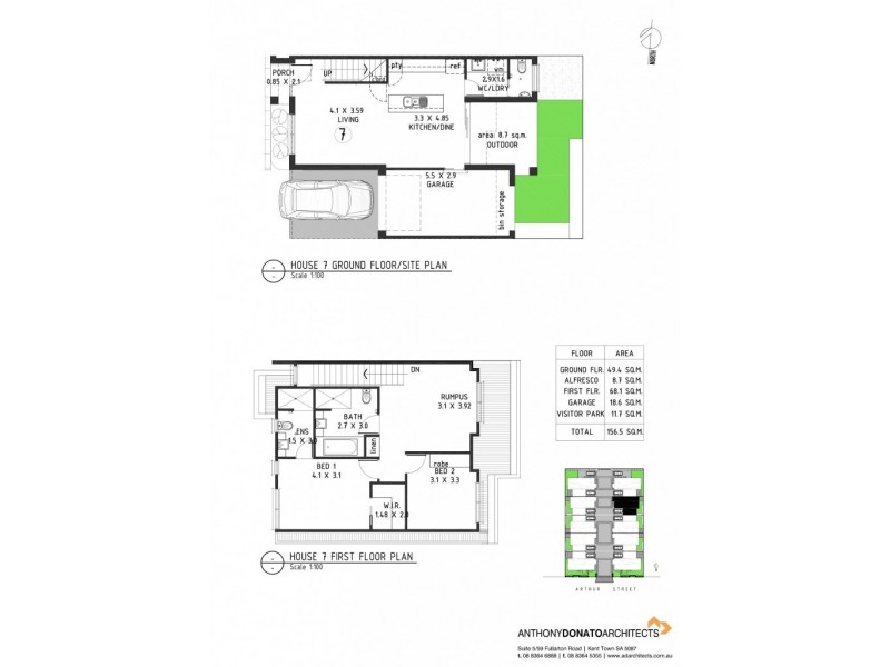 1, 7 & 10/133 Arthur Street, Magill SA 5072 Floorplan