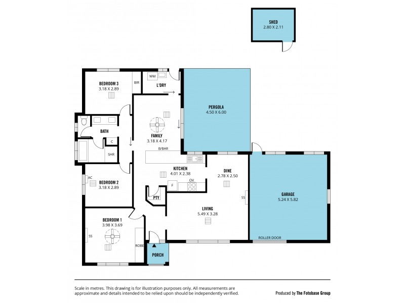18 Ormiston Road, Morphett Vale SA 5162 Floorplan