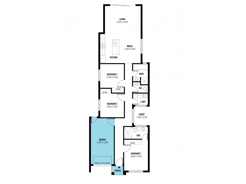 21 Highland Avenue, Old Reynella SA 5161 Floorplan