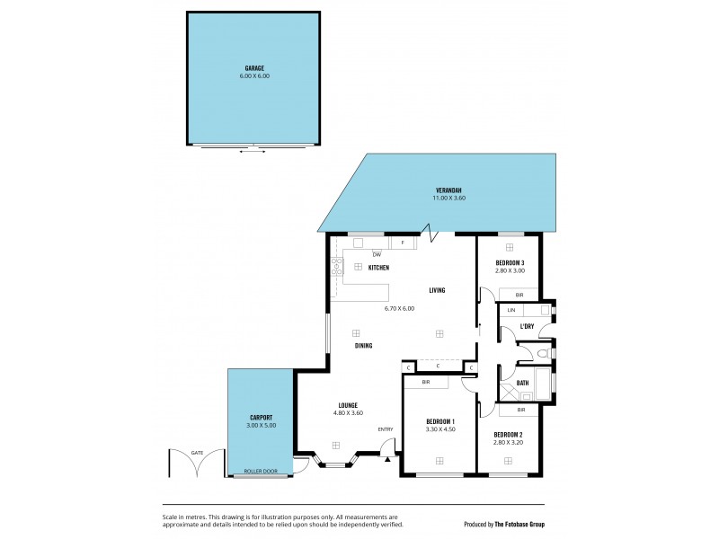 18 Leichardt Street, Woodcroft SA 5162 Floorplan
