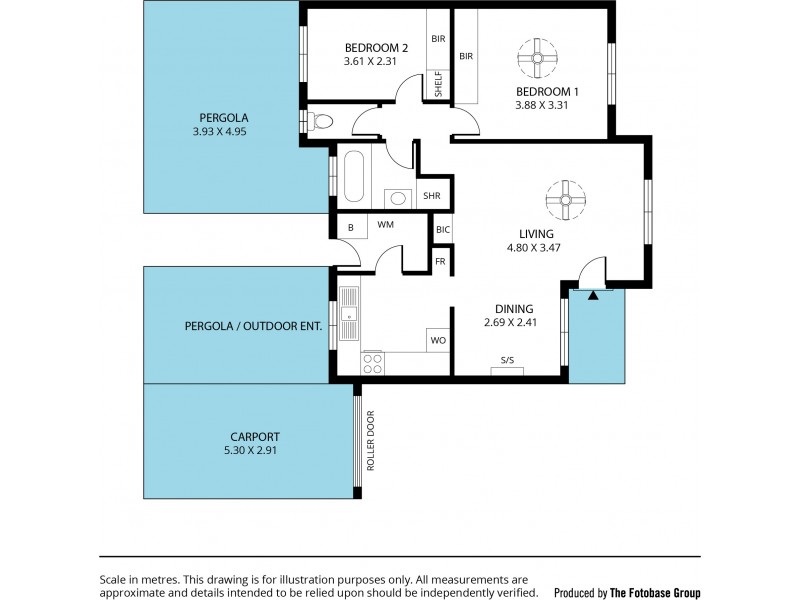 2/49 Fifth Avenue, Ascot Park SA 5043 Floorplan