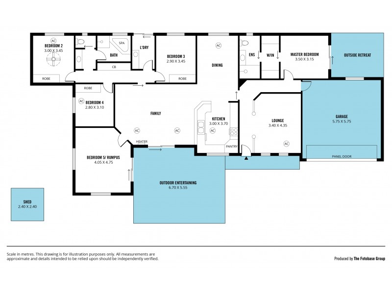 25 McGuire Court, Hackham SA 5163 Floorplan
