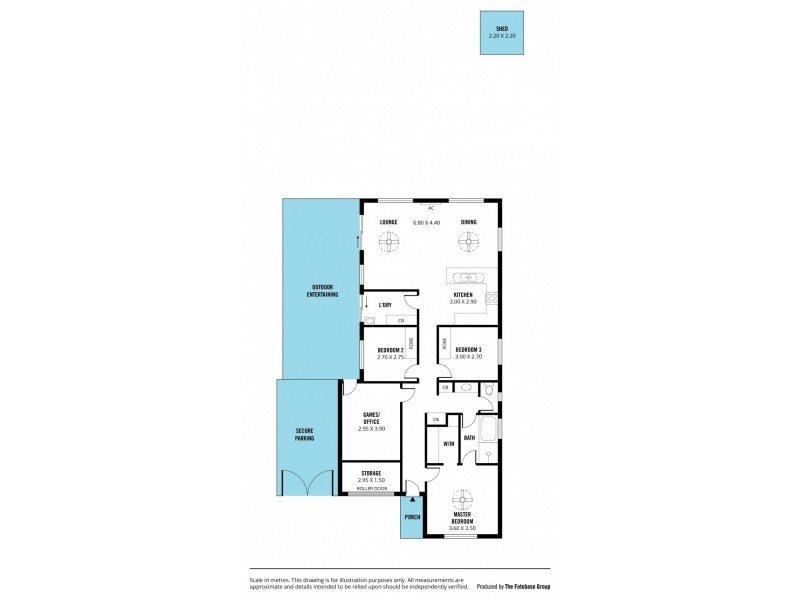 4 Lancewood Place, Huntfield Heights SA 5163 Floorplan