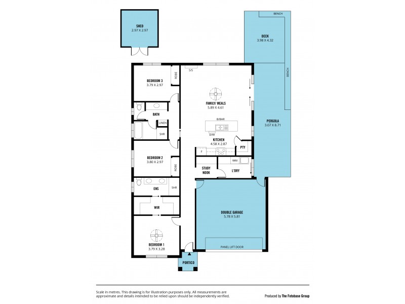 5A Ambrosini Circuit, Woodcroft SA 5162 Floorplan