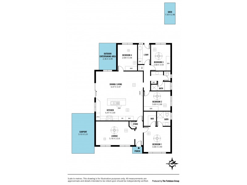 50 Talladira Way, Woodcroft SA 5162 Floorplan