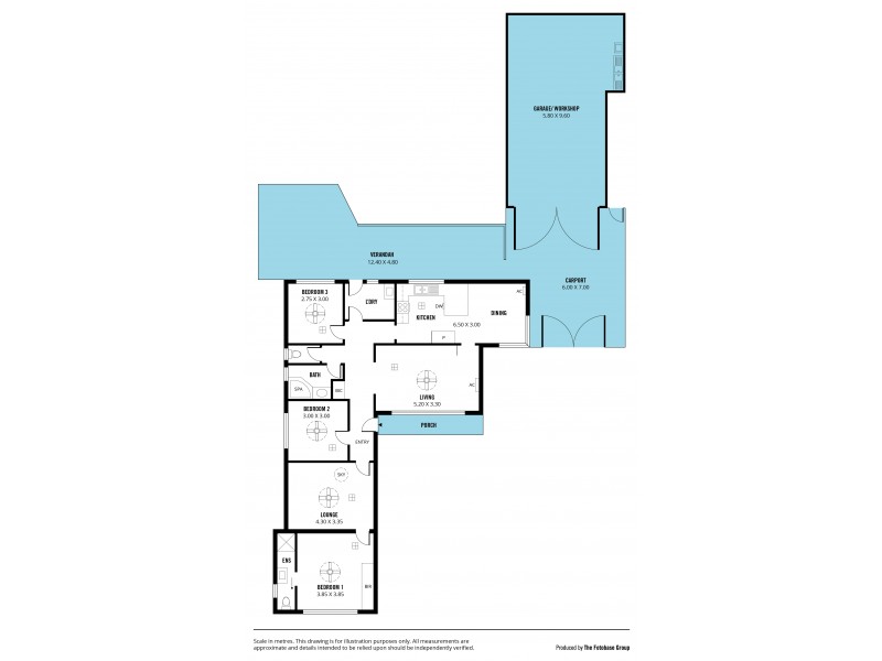 17 Harrow Road, Reynella SA 5161 Floorplan