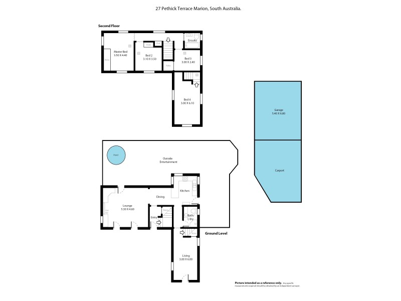 27 Pethick Terrace, Marion SA 5043 Floorplan