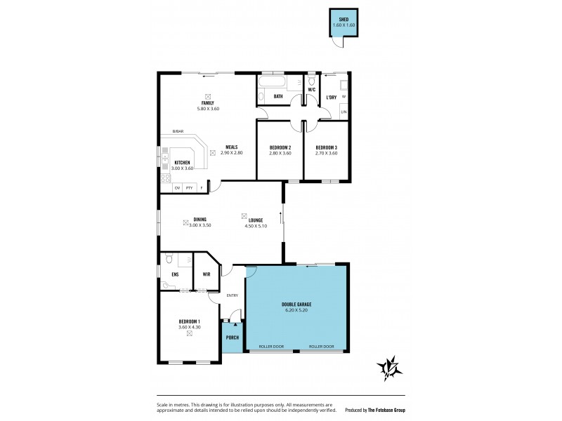 8 Middlebrook Court, Woodcroft SA 5162 Floorplan