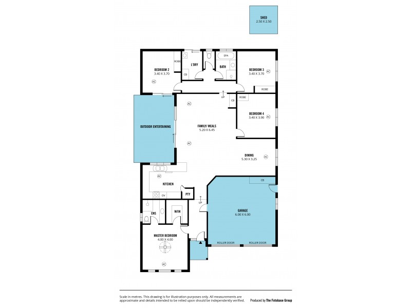 6 Earls Court, Craigburn Farm SA 5051 Floorplan