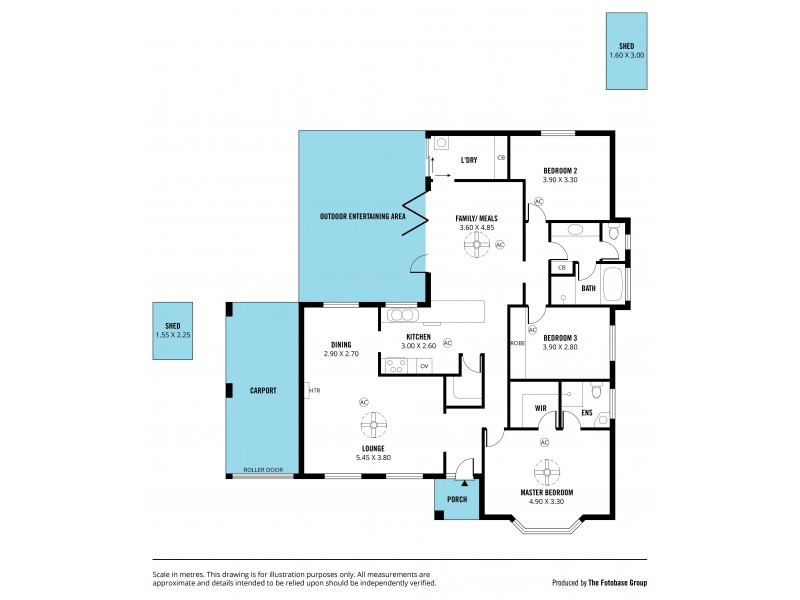 16 Queens Way, Woodcroft SA 5162 Floorplan