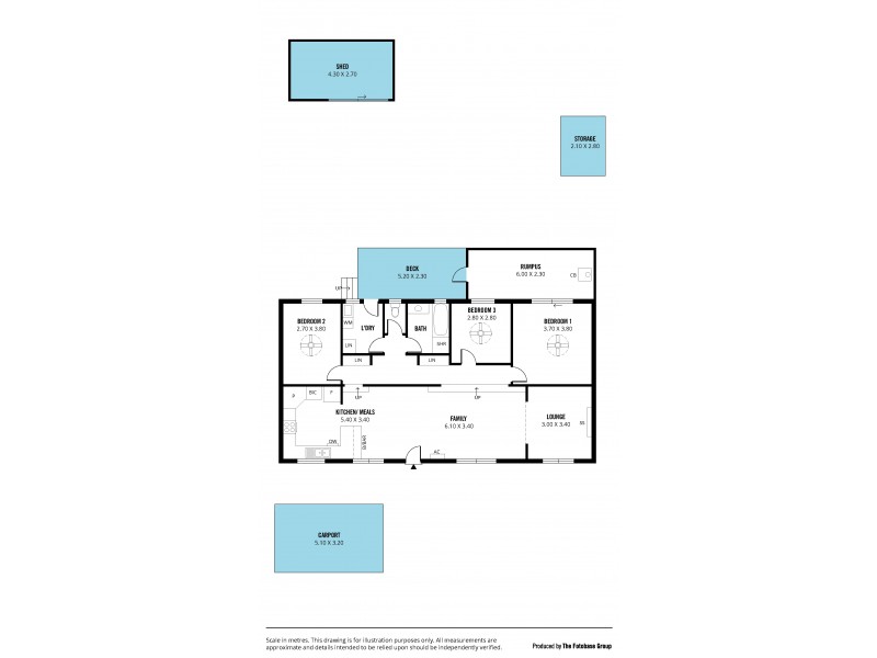 170 Wheatsheaf Road, Morphett Vale SA 5162 Floorplan