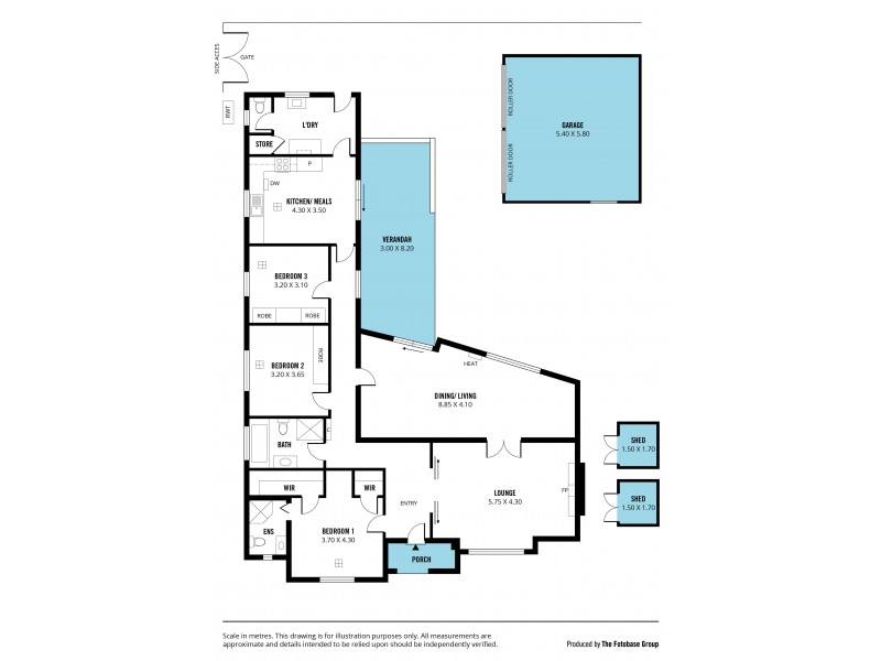 25 Oleander Street West, South Brighton SA 5048 Floorplan