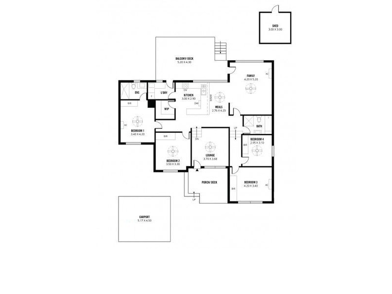 35 Audrey Crescent, Valley View SA 5093 Floorplan