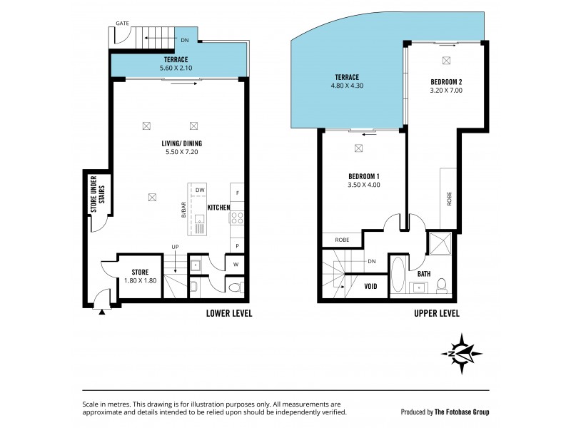108/25 Colley Terrace, Glenelg SA 5045 Floorplan