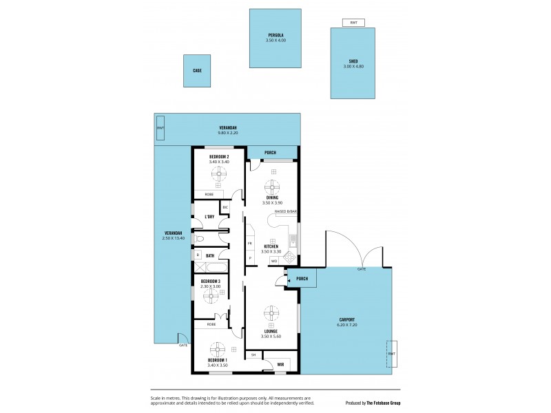 333 Salisbury Highway, Parafield Gardens SA 5107 Floorplan