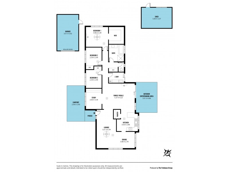 35 Lismore Crescent, Huntfield Heights SA 5163 Floorplan