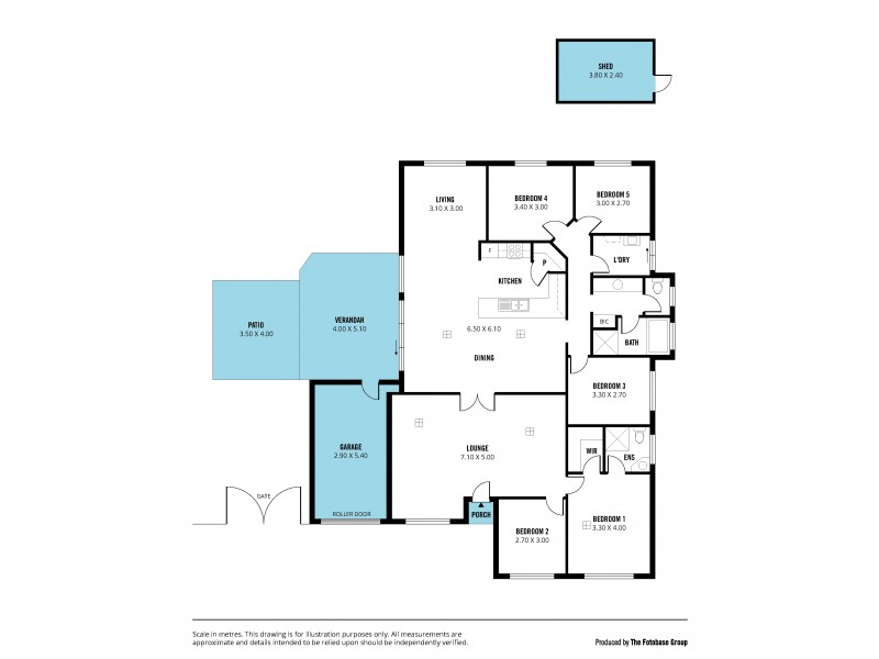 34 Caswell Drive, Hallett Cove SA 5158 Floorplan