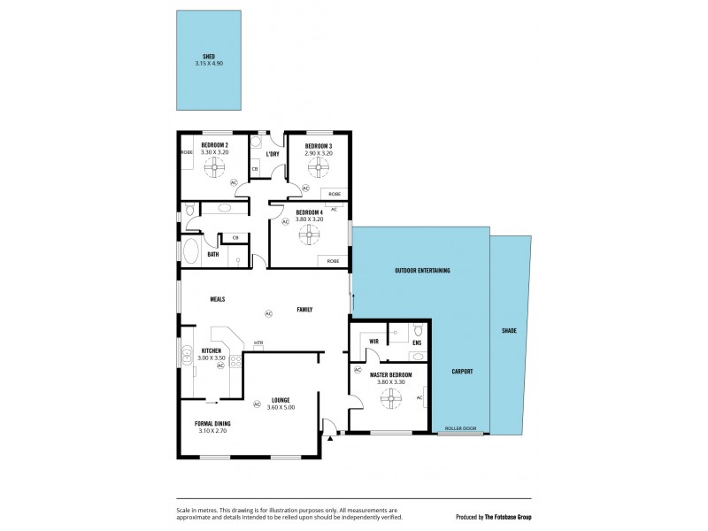 11 Odessa Drive, Woodcroft SA 5162 Floorplan