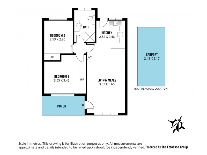 2/36-38 Hillier Road, Morphett Vale SA 5162 Floorplan