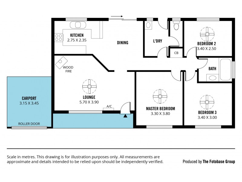 4 Grant Road, Reynella SA 5161 Floorplan